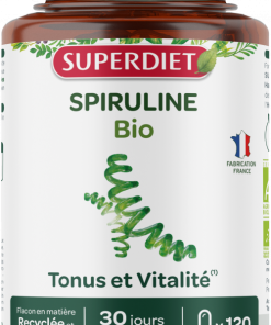 [SUPERDIET]Viên tảo xoắn hữu cơ - Spiruline Bio -  120 viên