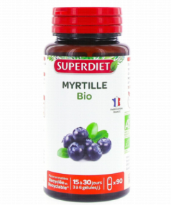 [SUPERDIET] Viên uống bổ mắt, sáng mắt - Myrtille bio - 90 viên nang