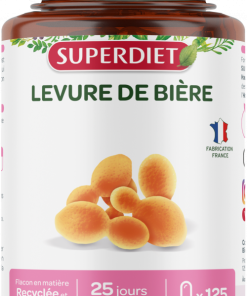 [SUPERDIET] Viên uống men bia mọc tóc, chắc khỏe móng -  Levure de bière - 125 viên nang