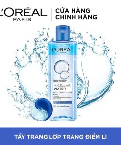 Nước tẩy trang L'Oréal Micellar Water Refreshing cho da hỗn hợp và da dầu (400ml)