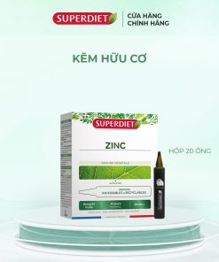 [SUPERDIET] KẼM - ZINC - 20 ỐNG X 15ML